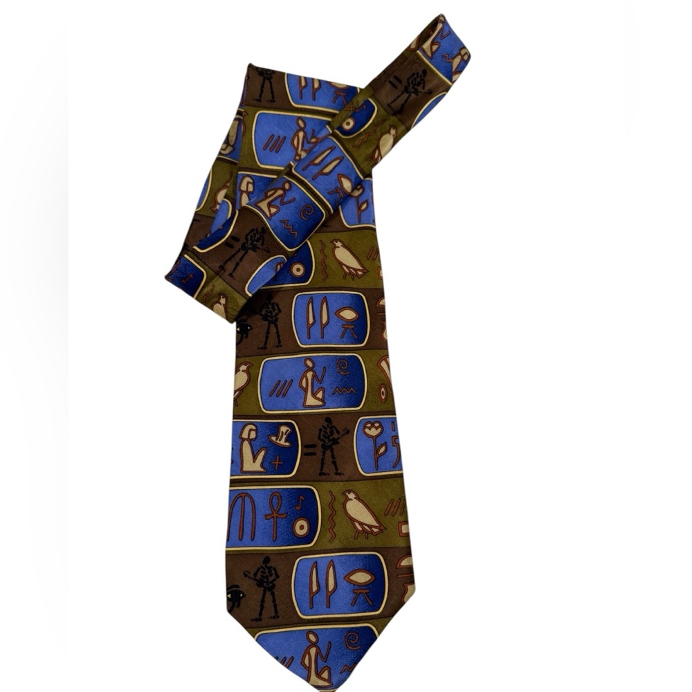 Grateful Dead  Egypt ‘78 Hieroglyphic Tie ~ Excellent Condition